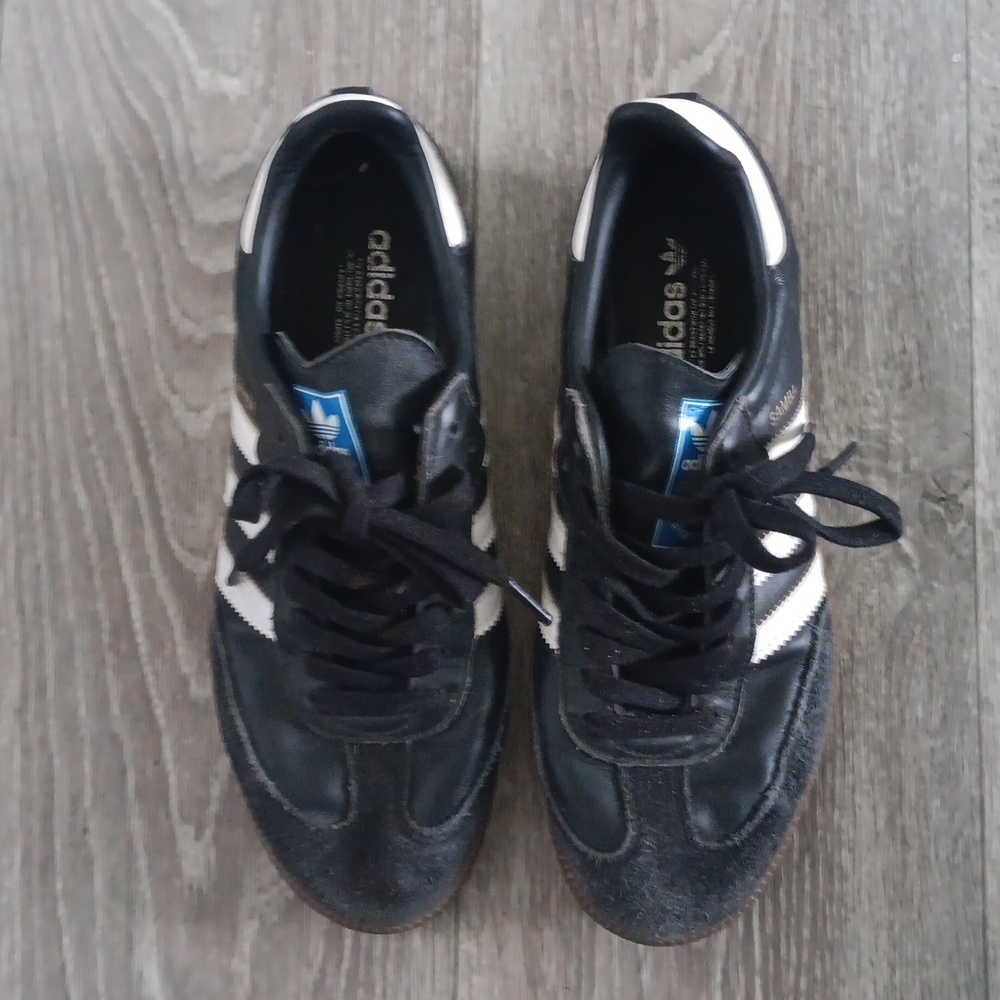 Adidas Samba 6.5 Black Suede Indoor Soccer